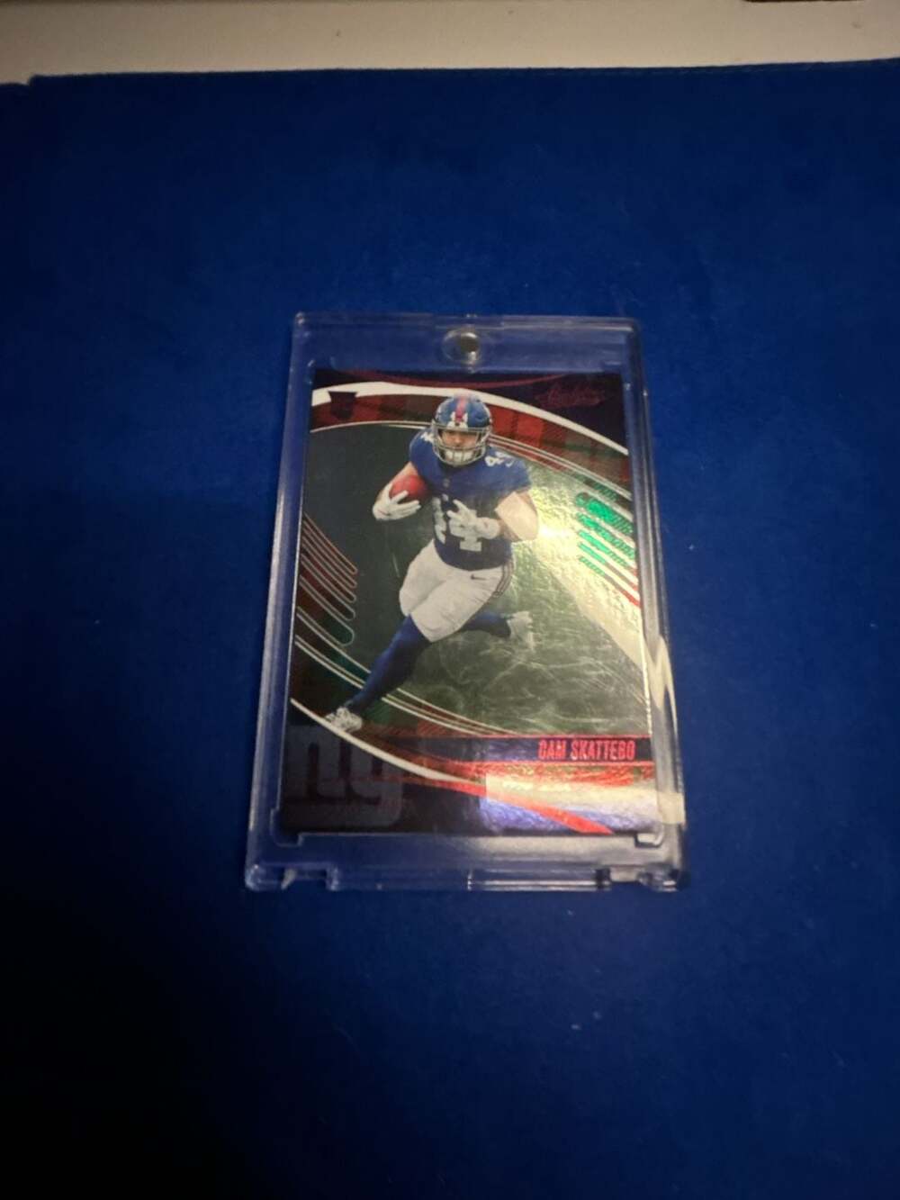 2025 Panini Absolute Cam Skattebo Rookie Card Christmas Edition